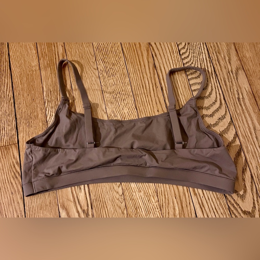 Skims Fits Everybody Scoop Bralette XL Jasper - Picture 5 of 6